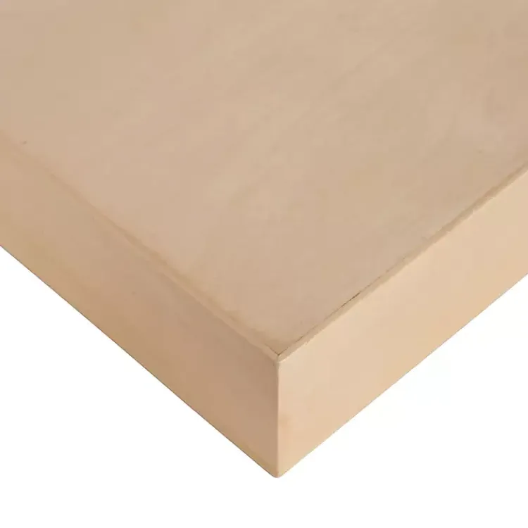 Kirklands Home Natural Wood 2-pc. Floating Shelves, 24 in. Clearance
