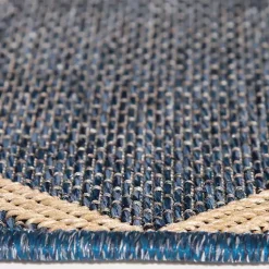 Kirklands Home Navy Adelaide Trellis Outdoor Area Rug, 6x9 Blue Online