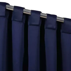Kirklands Home Navy Back Tab Blackout Curtain Panel Set, 63 in. Blue Clearance