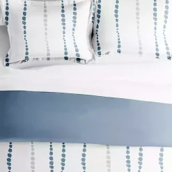 Kirklands Home Navy Dots Reversible 3-pc. Queen Duvet Cover Set Best
