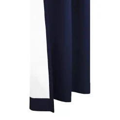 Kirklands Home Navy Room Darkening Curtain Panel Set, 63 in. Blue Online