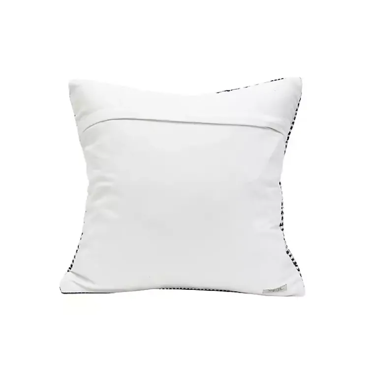Kirklands Home Navy Waves Outdoor Pillow Clearance