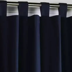 Kirklands Home Navy Weathermate Blackout Curtain Panel, 54 in. Blue