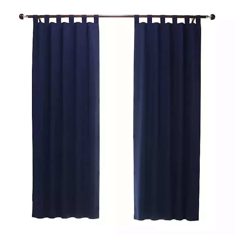 Kirklands Home Navy Weathermate Blackout Curtain Panel, 95 in. Blue Outlet