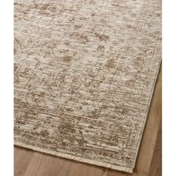 Kirklands Home Neutral Sorrento Medallion Area Rug, 6x9 Tan Online