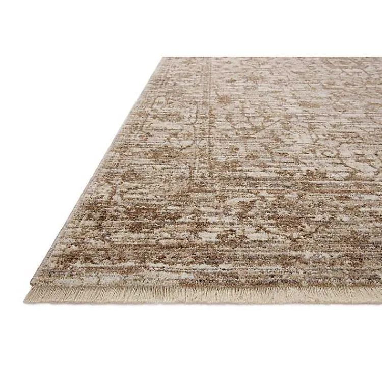 Kirklands Home Neutral Sorrento Medallion Area Rug, 7x10 Tan Clearance