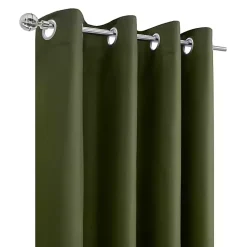Kirklands Home Olive Alpine Blackout Curtain Panel, 95 in. Green Best