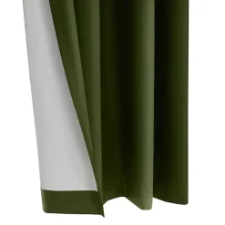 Kirklands Home Olive Alpine Blackout Curtain Panel, 95 in. Green Best