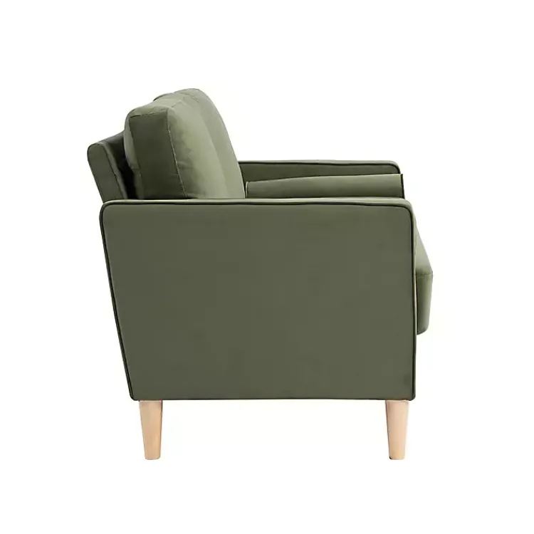Kirklands Home Olive Chelsea Modern Loveseat Green Sale