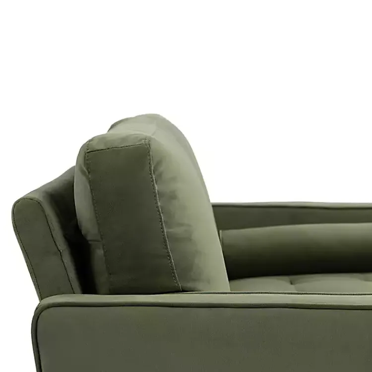 Kirklands Home Olive Chelsea Modern Loveseat Green Sale