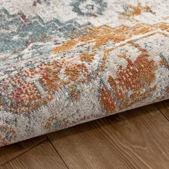 Kirklands Home Ombre at Dusk Indoor/Outdoor Area Rug, 5x7 Hot