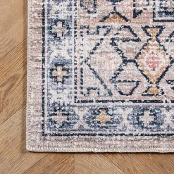 Kirklands Home Global Motif Washable Area Rug, 3x5 Orange Discount