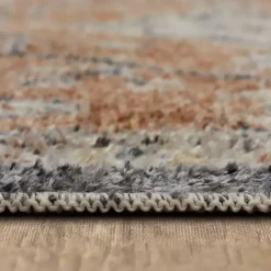 Kirklands Home Granary Floral Area Rug, 6x9 Orange Online