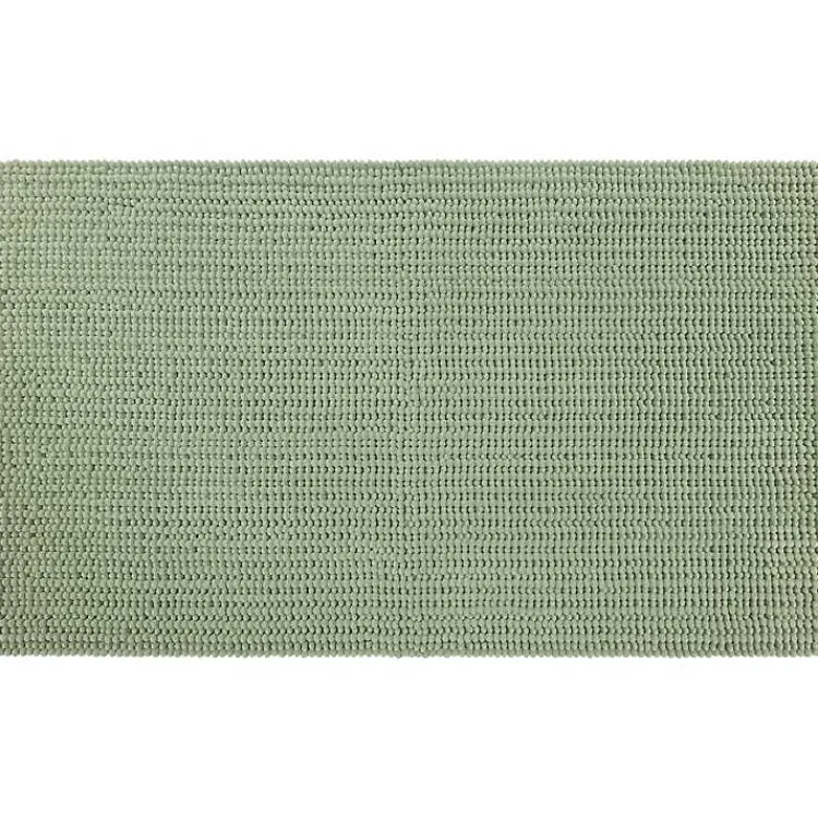 Kirklands Home Oregano Memory Foam Chenille Bath Mat, 60 in. Green Best