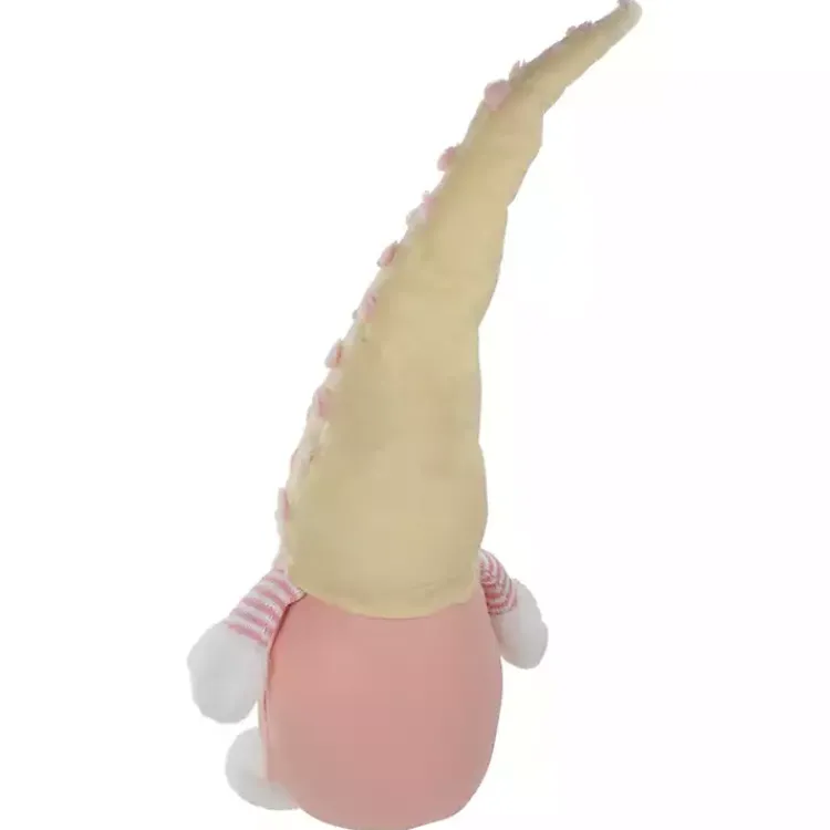 Easter Decorations>Kirklands Home Pastel Pink Polka Dot Hat Gnome