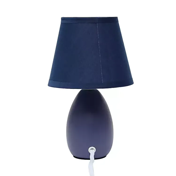 Kirklands Home Petite Oblong Table Lamps, Set of 2 Blue Online