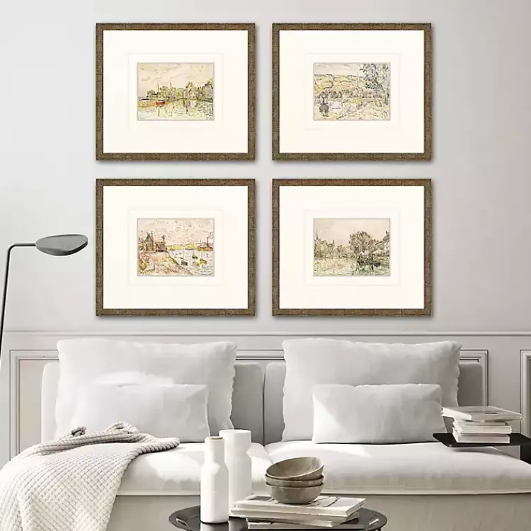 Kirklands Home Petite Landscapes Framed Art Prints, Set of 4 Hot