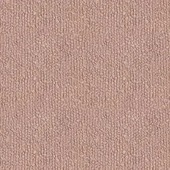 Kirklands Home Boucle Oval Upholstered Ottoman Pink Discount
