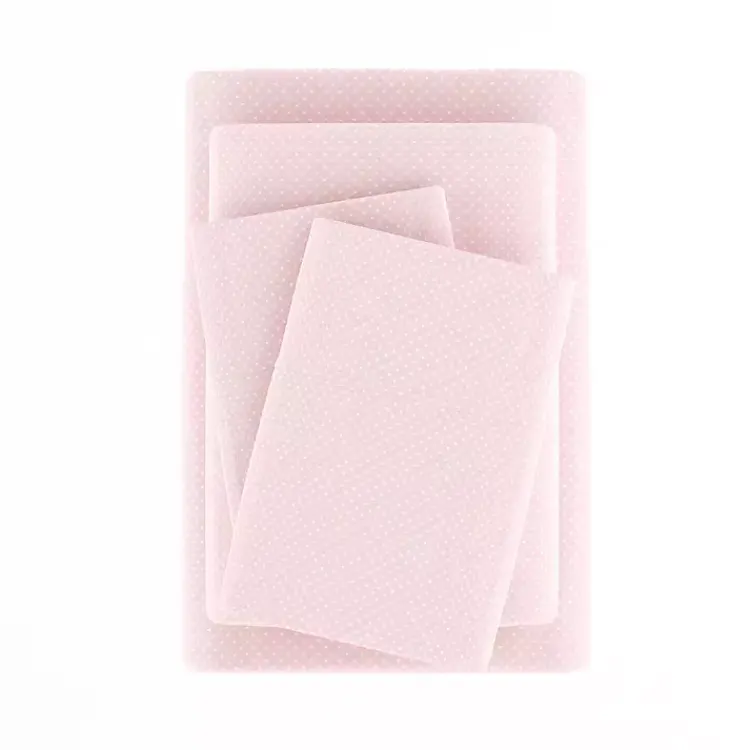 Kirklands Home Tiny Hearts 3-pc. Twin Sheet Set Pink