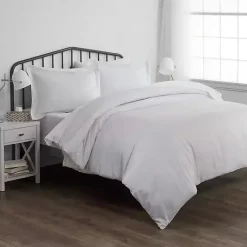 Kirklands Home Pinstripe 3-pc. Queen Duvet Cover Set Hot