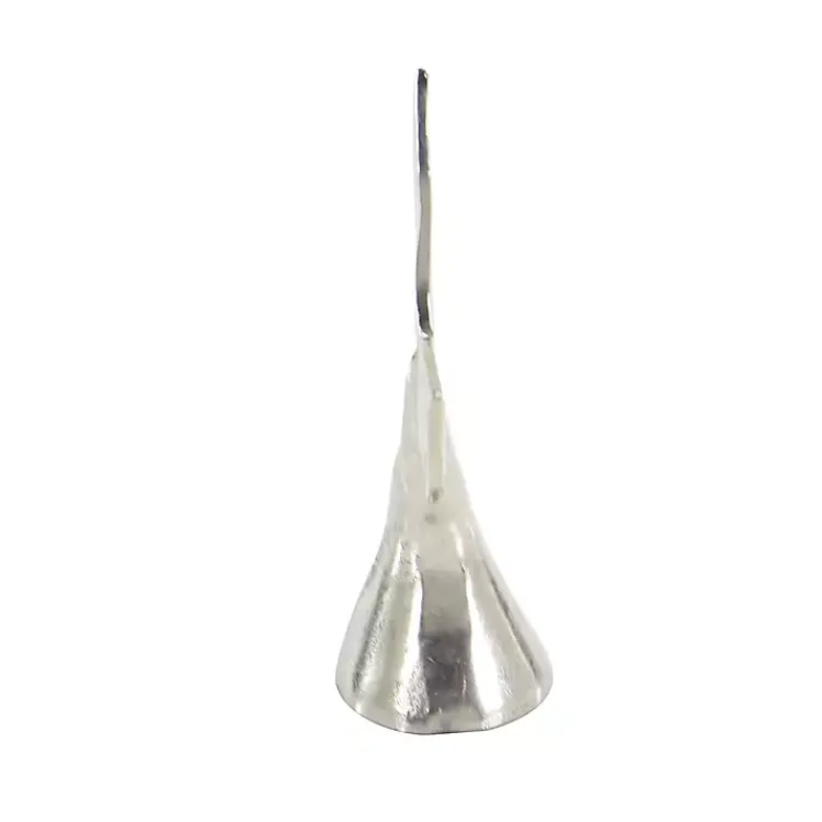 Statues & Figurines>Kirklands Home Polished Whale Fin 2-pc. Figurine Set Silver