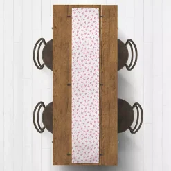 Kirklands Home Polka Dot Hearts Table Runner, 72 in. New