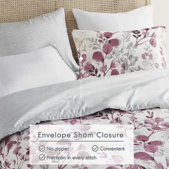 Kirklands Home Purple Botanical 3-pc. Full/Queen Comforter Set Sale