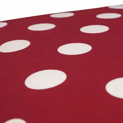 Kirklands Home Red & White Polka Dot Seat Cushions, Set of 2 New