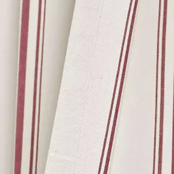 Kirklands Home Red Farmhouse Stripe Curtain Panels, Set of 2 Best