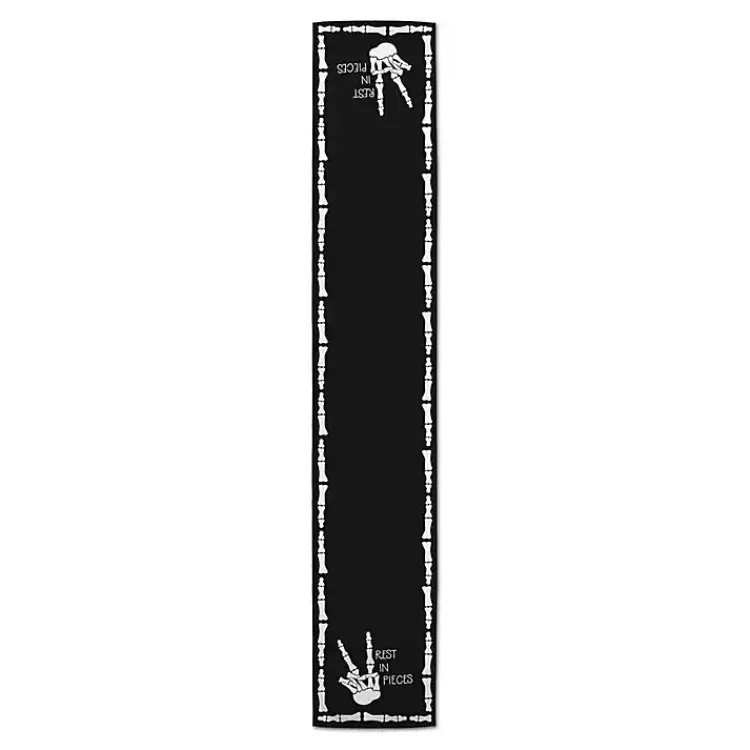 Halloween>Kirklands Home Rest in Pieces Halloween Table Runner, 72 in.
