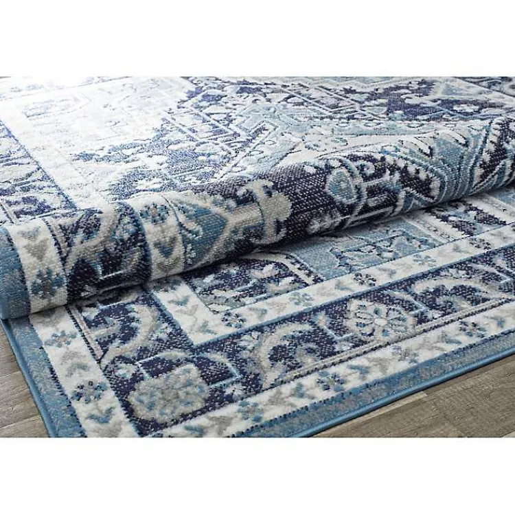 Kirklands Home Rieda Midnight Blue Area Rug, 5x7 Discount