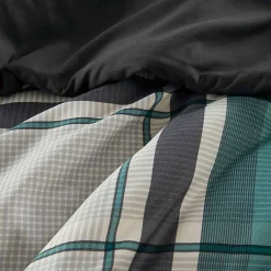 Kirklands Home Roger Plaid 9-pc. Queen Comforter Set Outlet