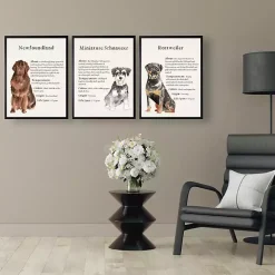 Kirklands Home Rottweiler Facts Framed Wall Plaque Discount