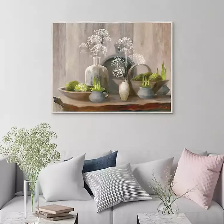 Kirklands Home Rustic Elegance Framed Canvas Art Print