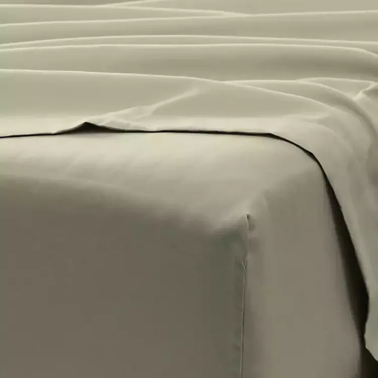 Kirklands Home Sage Ultra Soft 6-pc. California King Sheet Set Green New