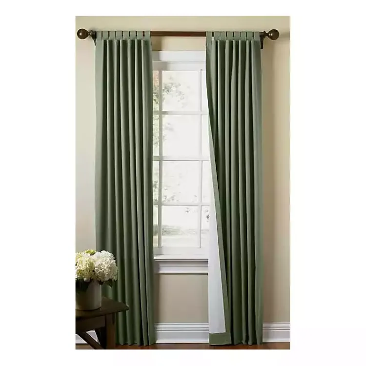 Kirklands Home Sage Weathermate Curtain Panel, 72 in. Green Clearance