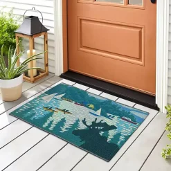 Kirklands Home Sailboat Indoor/Outdoor Rug, 2x3 Clearance