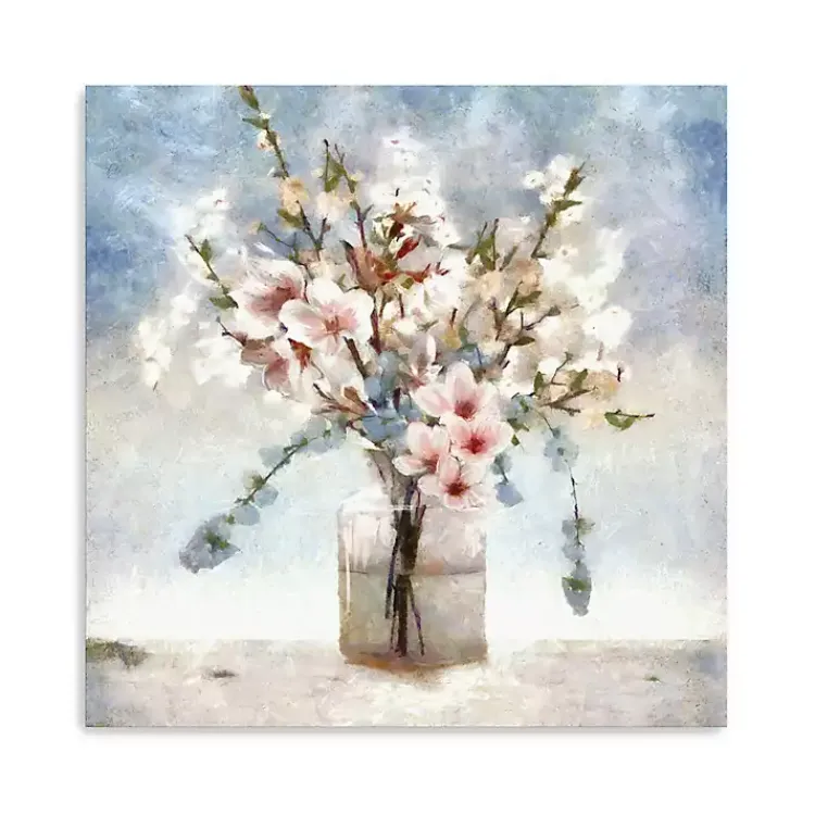Kirklands Home Sakura Jar Canvas Art Print, 40x40 in. Outlet