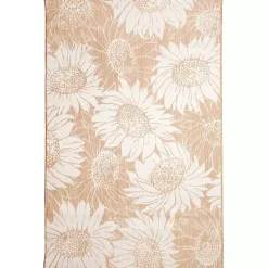 Kirklands Home Sand Floral Blooms Outdoor Area Rug, 7x9 Best
