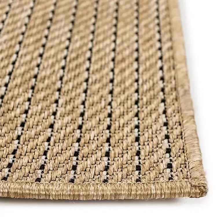 Kirklands Home Sand Intertwine Indoor/Outdoor Area Rug, 4x7 Tan Hot