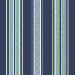 Kirklands Home Sapphire Aurora Stripe Outdoor Lumbar Pillow Hot