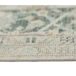 Kirklands Home Sea Vintage Medallion Area Rug, 2x3 Green New