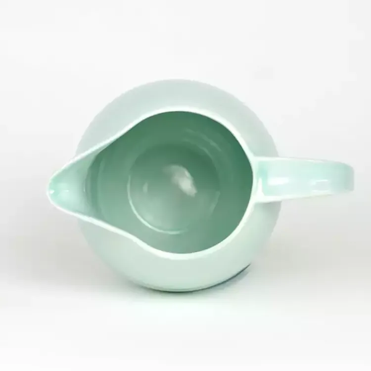 Kirklands Home Seafoam and Onyx Serving Pitcher Outlet