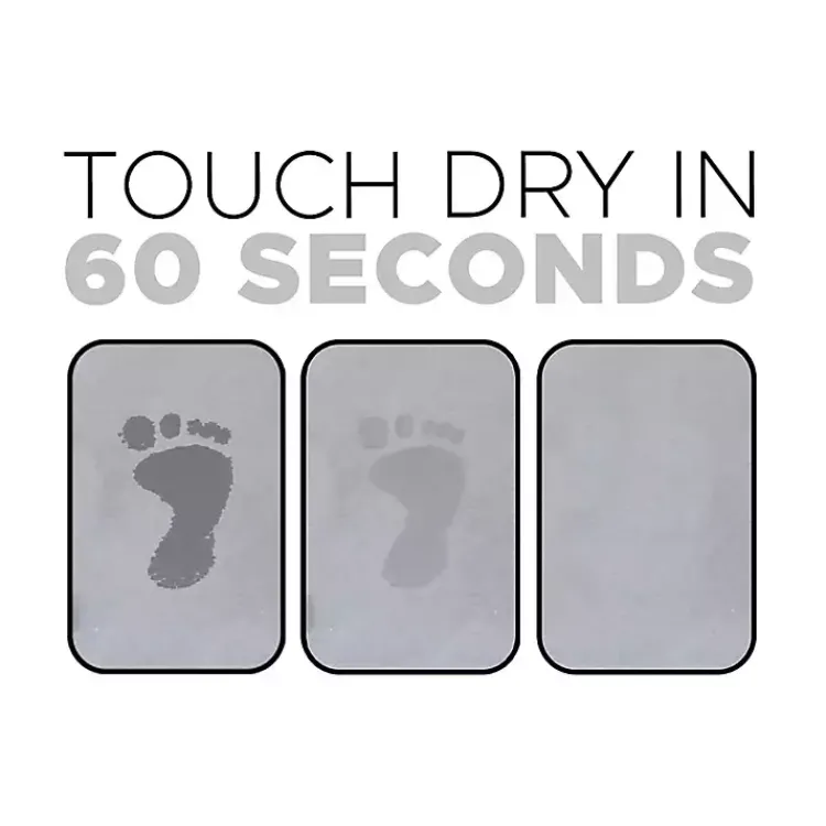 Kirklands Home Shower Stone Bath Mat Gray Online