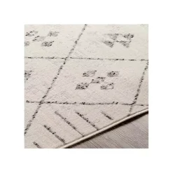 Kirklands Home Slate Gray Diamond Print Area Rug, 7x10 Hot