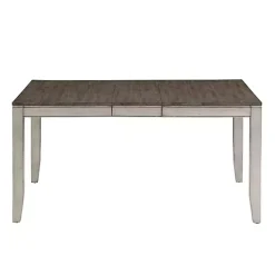 Kirklands Home Smoked Alabaster and Honey Wood Dining Table Outlet