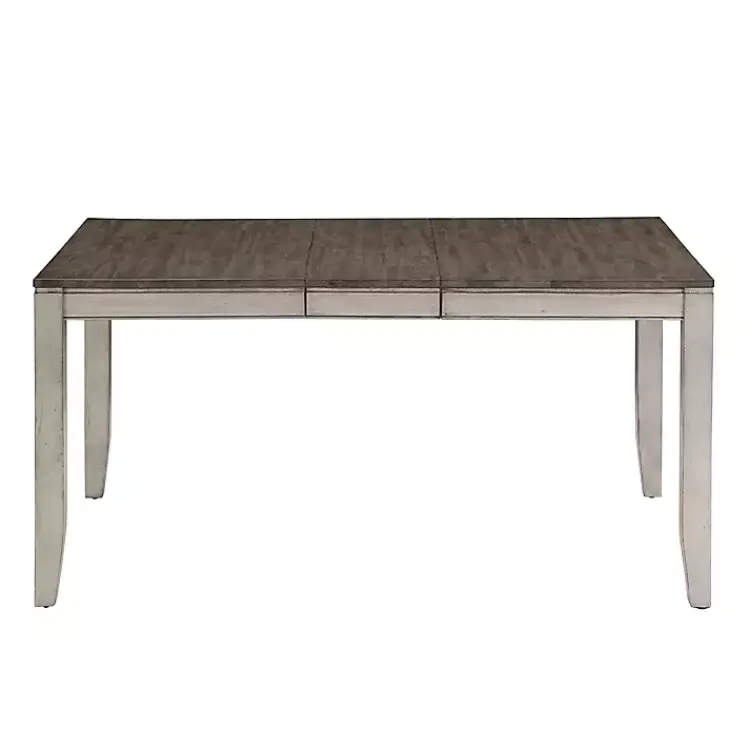 Kirklands Home Smoked Alabaster and Honey Wood Dining Table Outlet