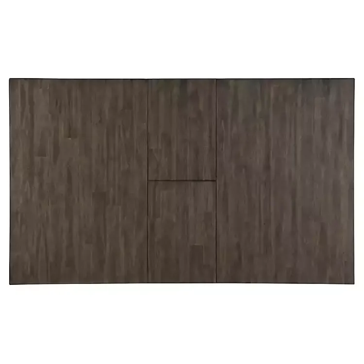 Kirklands Home Smoked Alabaster and Honey Wood 7-pc. Dining Set