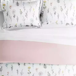 Kirklands Home Soft Floral Reversible 3-pc. King Duvet Cover Set Outlet