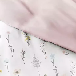 Kirklands Home Soft Floral Reversible 2-pc. Twin Duvet Cover Set New